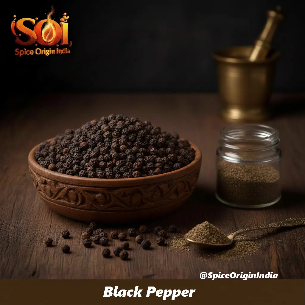 Black Pepper - Premium Indian Spice