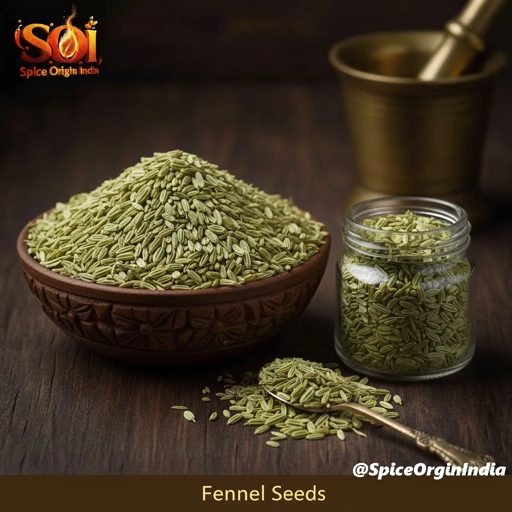 Fennel Seeds - Premium Indian Spice