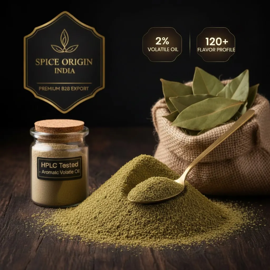 premium bay leaf bulk export spice origin india guntur grade