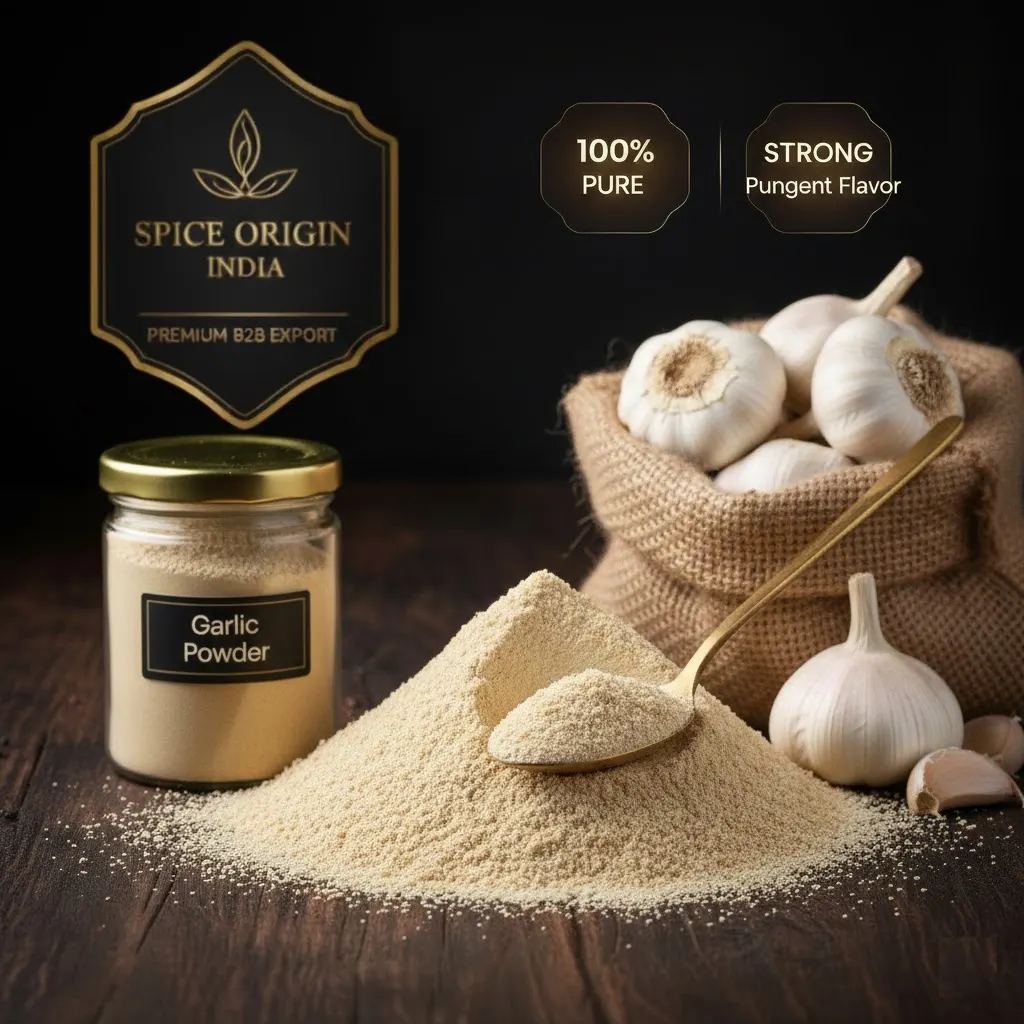 premium garlic bulk export spice origin india guntur grade
