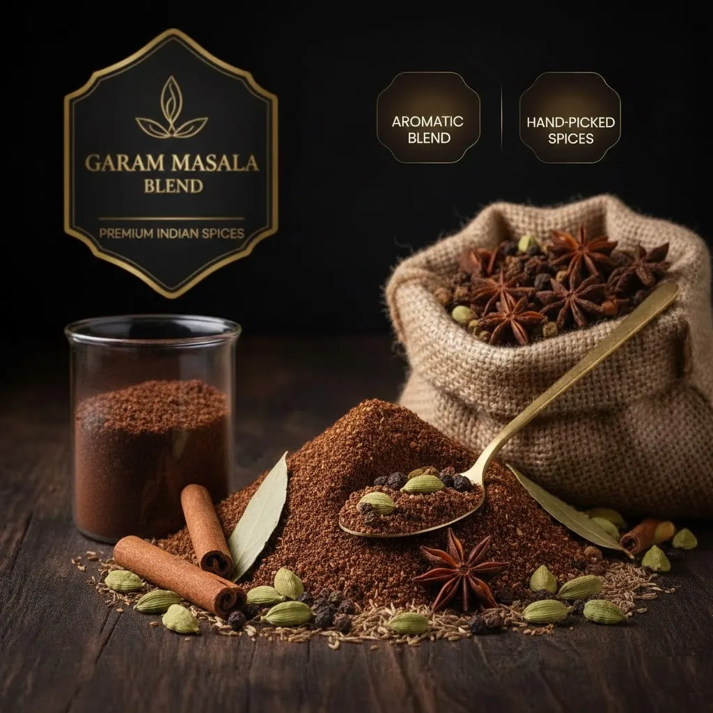premium gram masala bulk export spice origin india guntur grade