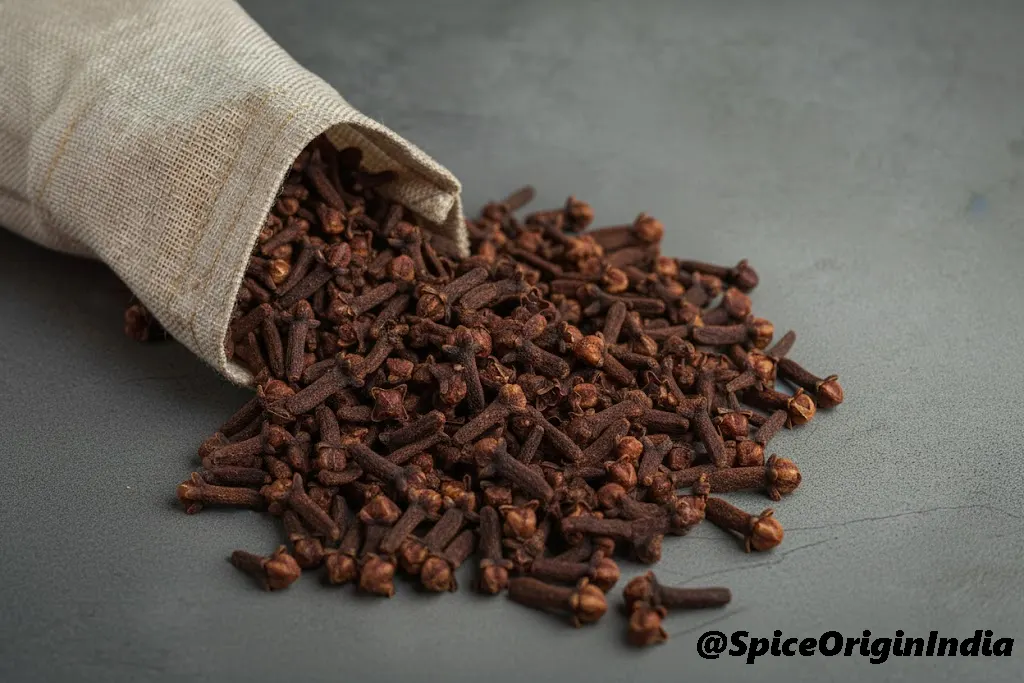 Whole dried cloves of premium Indian export quality